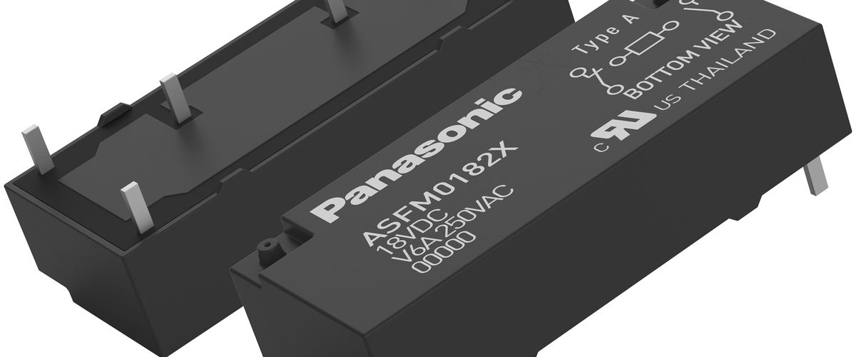 New 6A super flat safety relay SFM