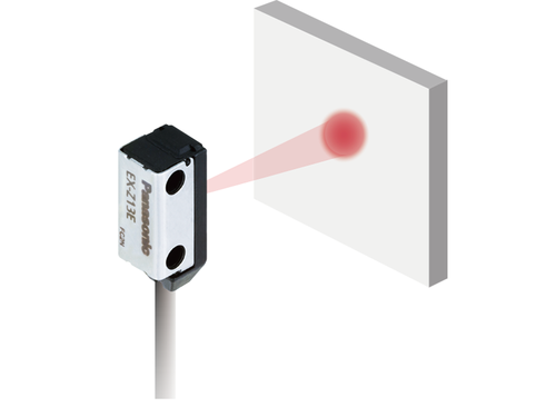 EX-Z photoelectric sensor, capability to sense a small Ø 1.0mm object over long distance (EX-Z13□)