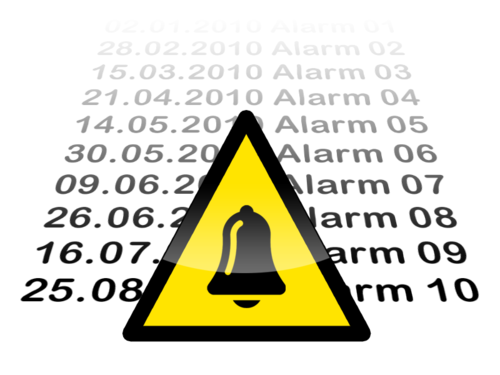 HMI GT series alarm history data