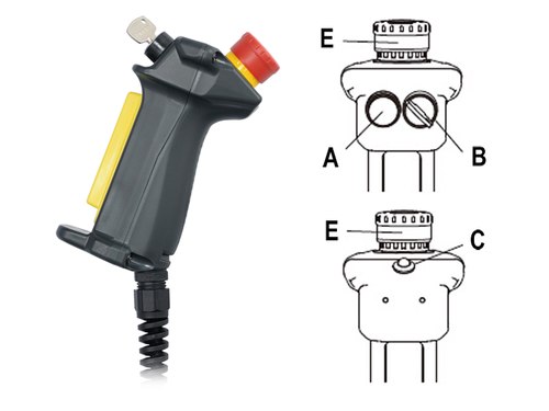 Enable grip switch SG-C1