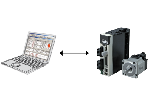 PANATERM configuration software for servo drives