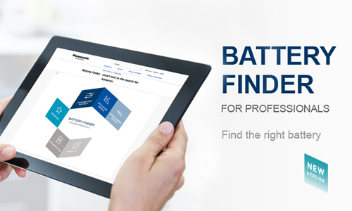 Batteries: Banner Website Panasonic Industry