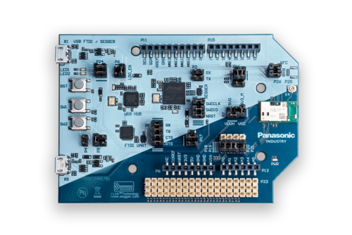 Evaluation Board ENW89857AXKF_PAN1781_top