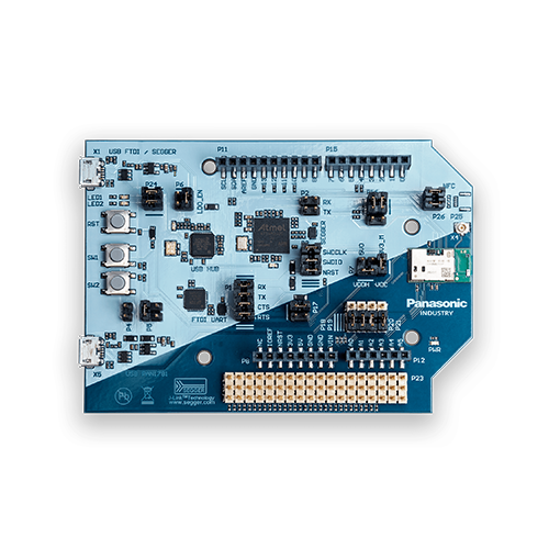 Wireless Evaluation Board ENW89857AXKF PAN1781 top Panasonic Industry