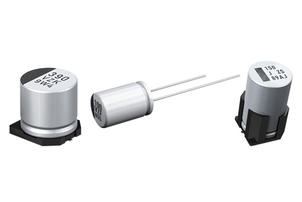 Conductive Polymer Hybrid Aluminum Electrolytic Capacitors