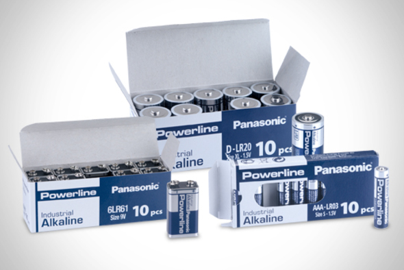 Alkaline batteries from Panasonic