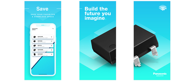 PhotoMOS® relays app screens 3