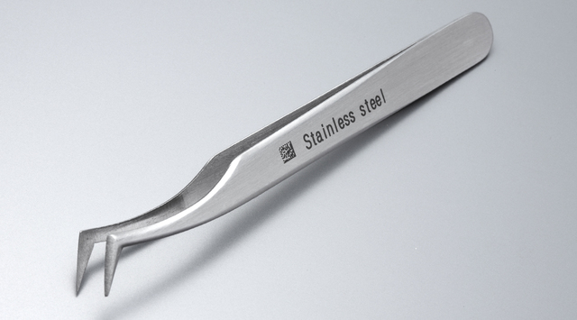 Laser marking on tweezer