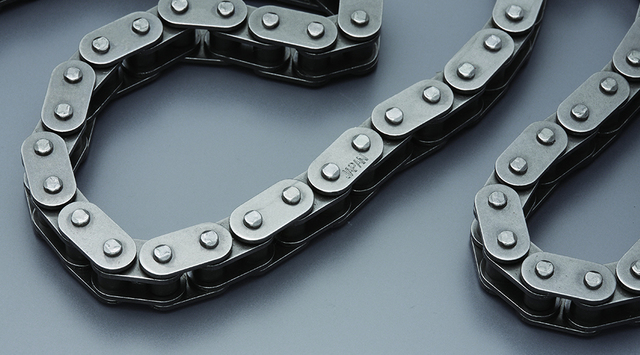 Laser marking on engine chain