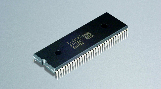 Laser marking on IC housing