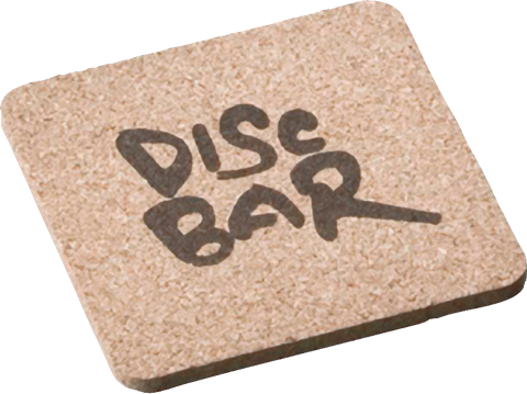 Laser marking on cork