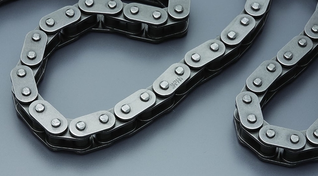 Laser marking on engine chain