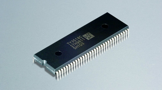Laser marking on IC housing