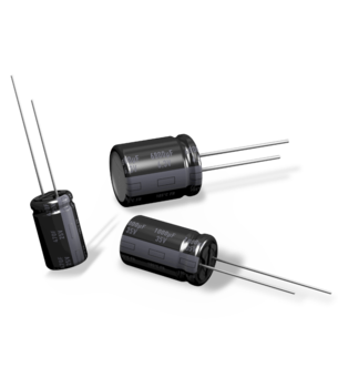 Aluminum electrolytic capacitors (Radial lead type)